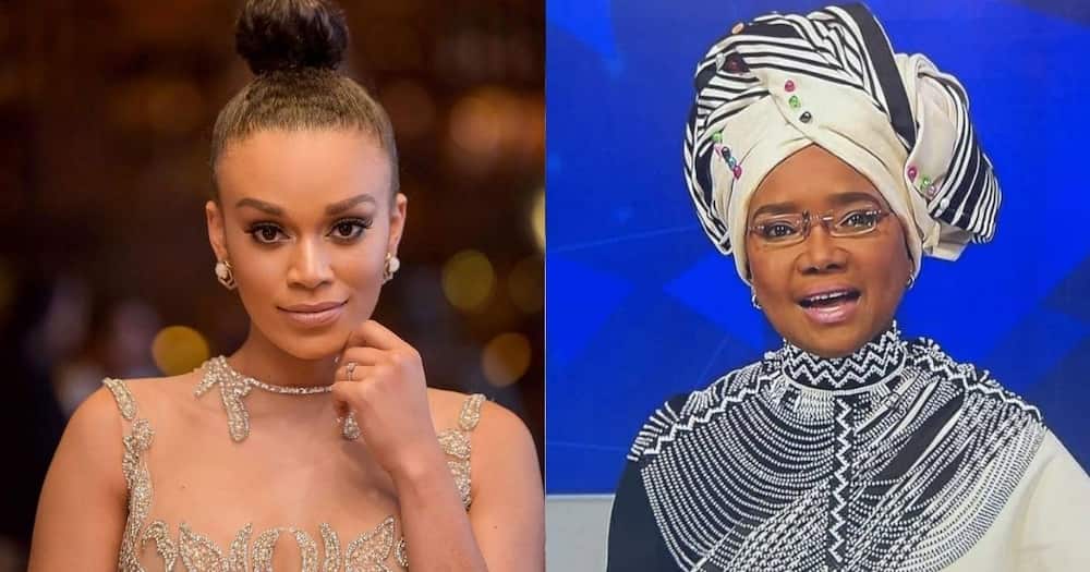 Pearl Thusi's Reaction to Noxolo Grootboom's Retirement Questioned
