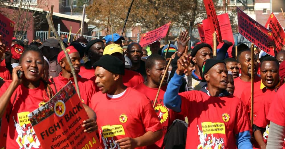 Numsa, 20%, increase, automative industry, strike, union