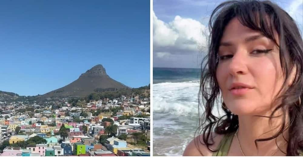 Tourist praises beautiful views of Cape Town