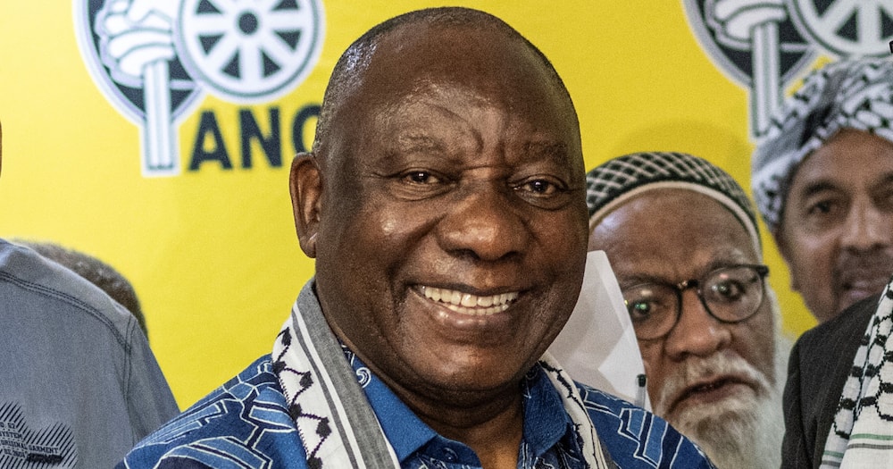 Netizens were unimpressed with Ramaphosa dancing to the 'Water' challenge