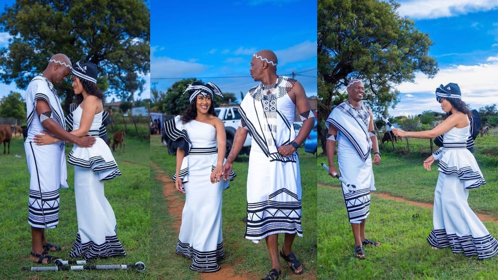 Umbhaco Xhosa traditional attire
