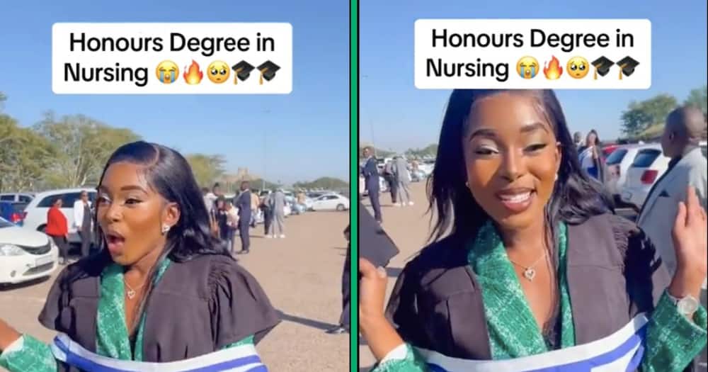 A Venda woman amazed social media when she graduated with Honours