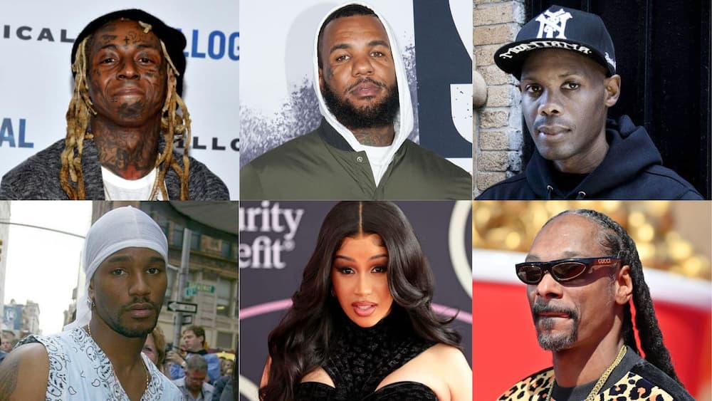 Hip hop artists in gangs