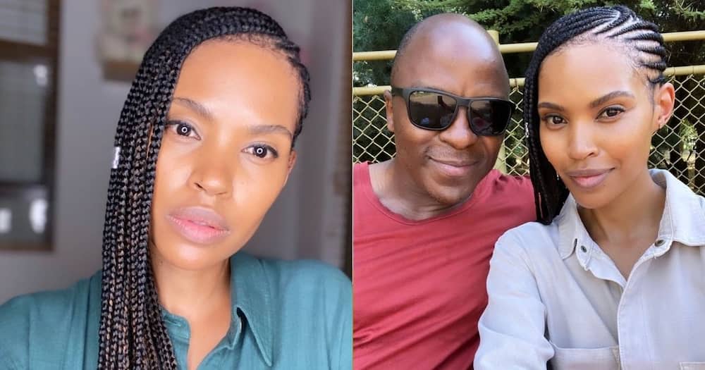 Gail Mabalane Posts Throwback Wedding Pic for 8th Anniversary