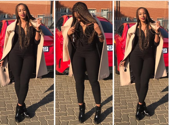 photos of Pulane Lenkoe stunning with her clothes on