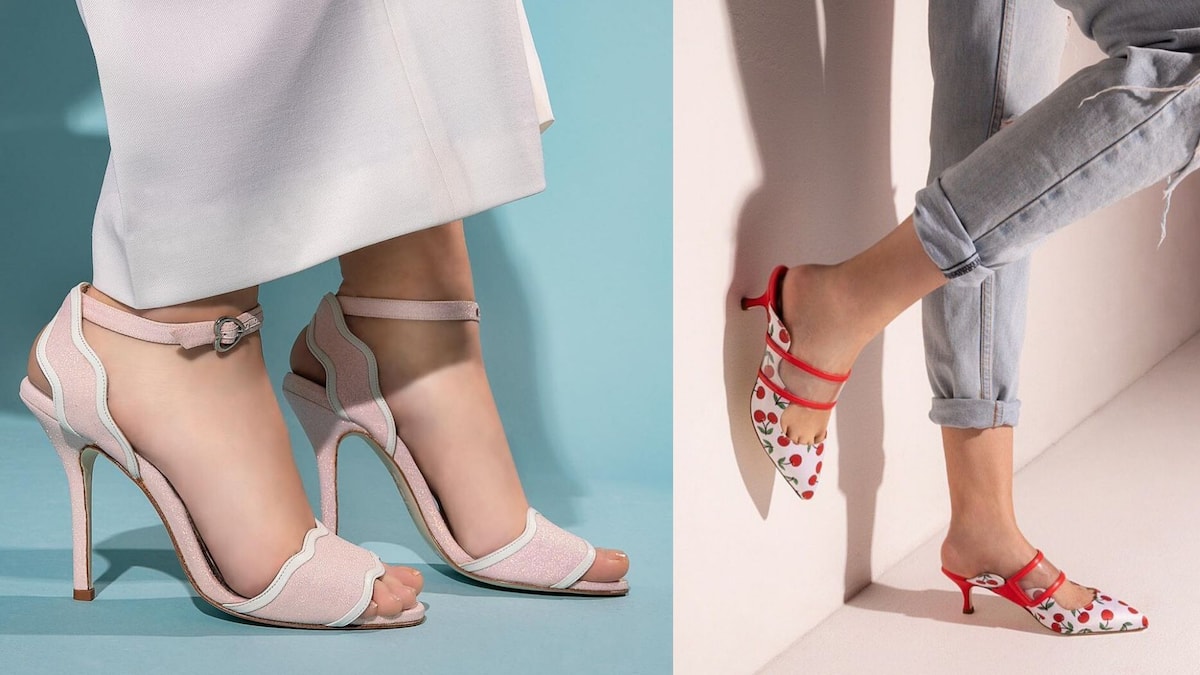 Women Saree Heels Sandal - Buy Women Saree Heels Sandal online in India