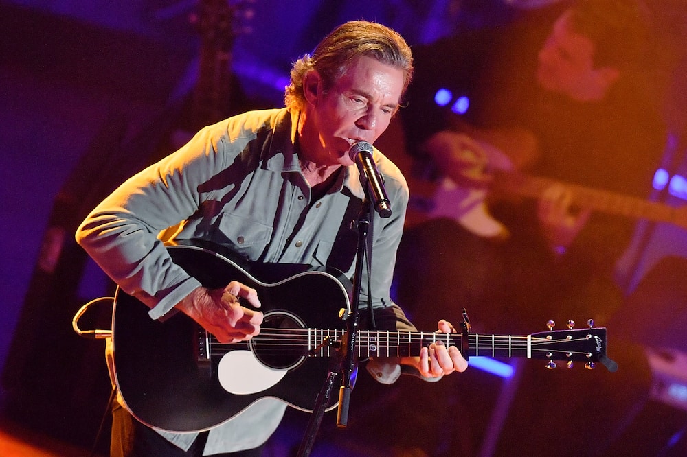 Dennis Quaid performs during the 16th Annual Academy of Country Music Honors at Ryman Auditorium on 23 August 2023 in Nashville, Tennessee. Dennis Quaid performs during the 16th Annual Academy of Country Music Honors at Ryman Auditorium on 23 August 2023 in Nashville, Tennessee.
