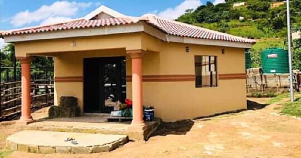 Babo Ngcobo gushes about his mansion after spending decades in a shack