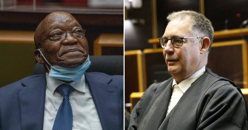 State Advocate Billy Downer wants Jacob Zuma to pay up R1 million