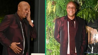Bafana legend Doctor Khumalo denies being an ANC member despite being seen on their campaign trail