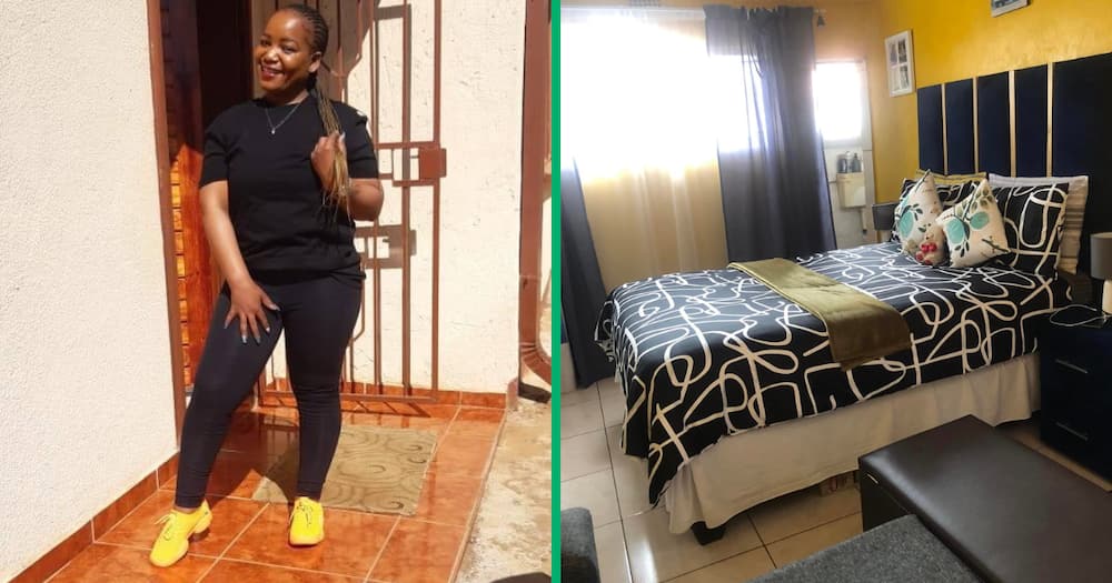 A lady who posted images of a home she rented got many compliments from various people.
