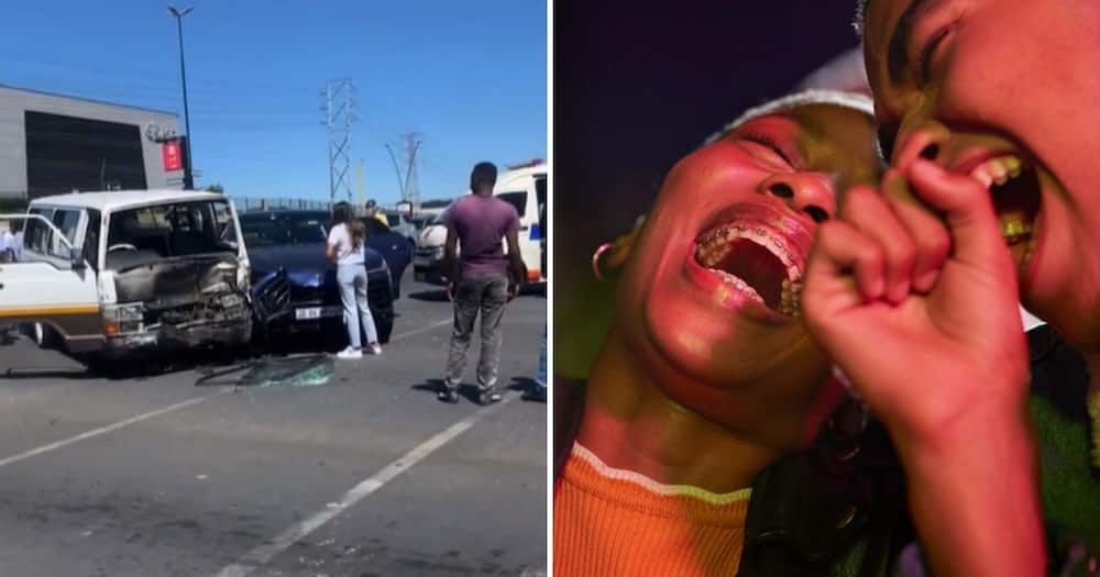 Video, Taxi, Lamborghini, Mzansi, Accident