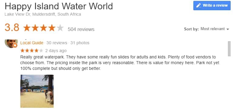 Happy Island Waterworld reviews
