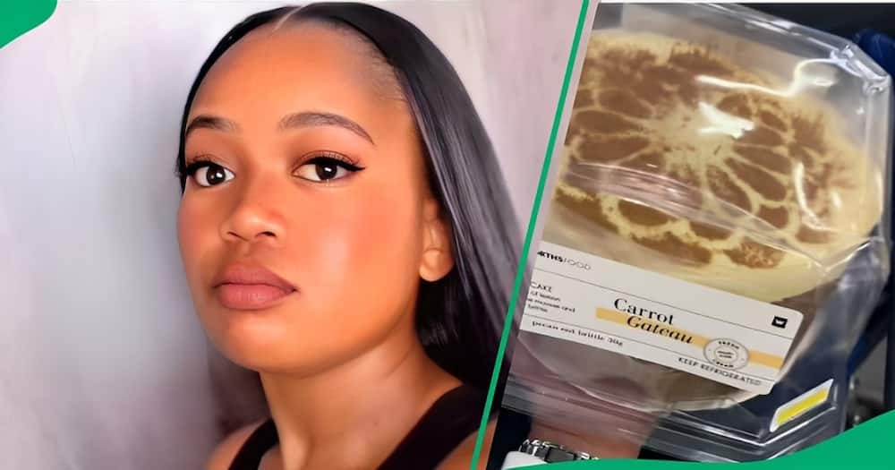 A TikTok video shows a woman putting back a Woolworths cake due to the price, which amused many.