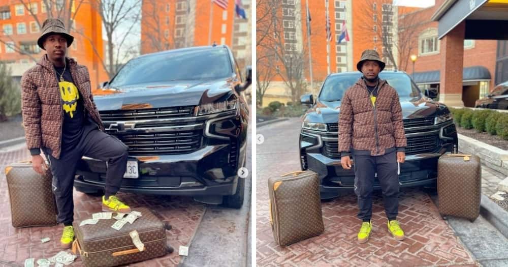 MaMkhize Mkhize and Andile Mpisane ball out in R1,2 million mega lux Chevrolet American whip