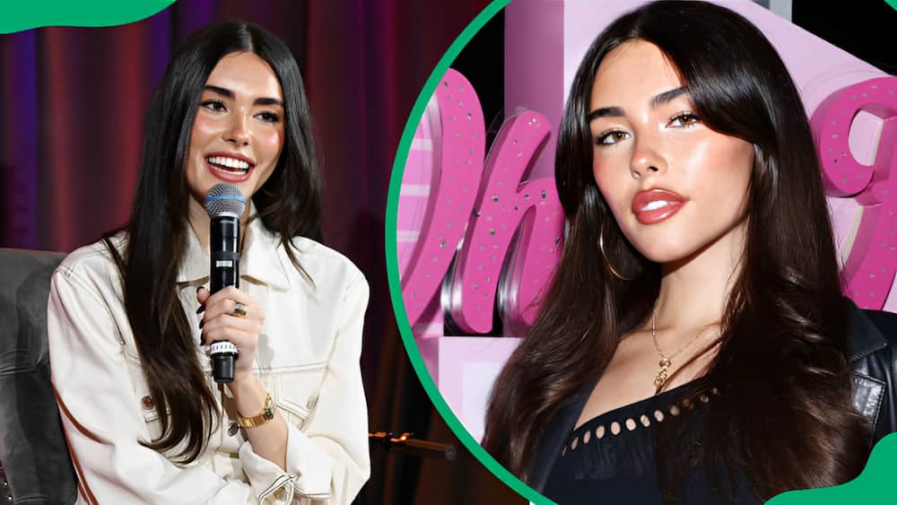 Madison Beer at GRAMMY Museum L.A. Live in Los Angeles, California (L). Madison at Catch LA in West Hollywood, California (R).