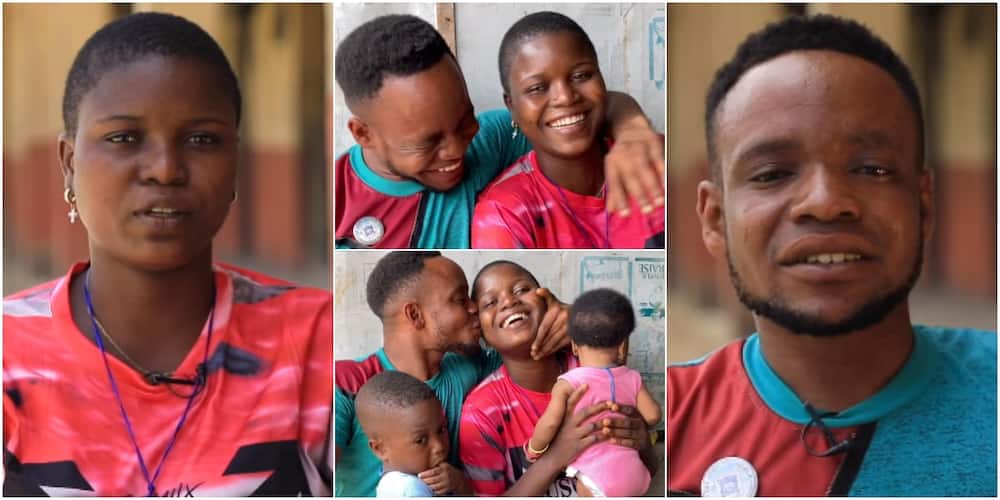 Wife of Physically Challenged Man who Danced Joyfully on Child’s Dedication Says She Loves Him Unconditionally