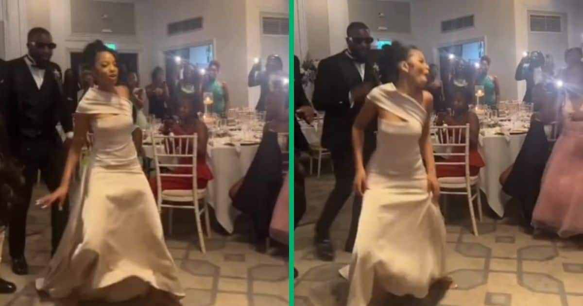 Barcadi Dance by Wedding Guest in TikTok Video Has Mzansi Applauding ...