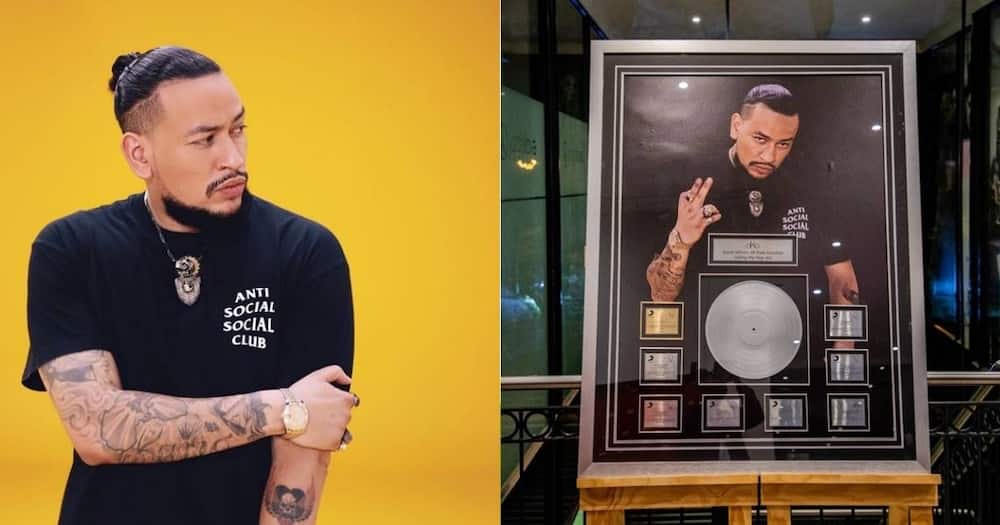 AKA gets awarded with new plaques for 6 singles and 2 albums