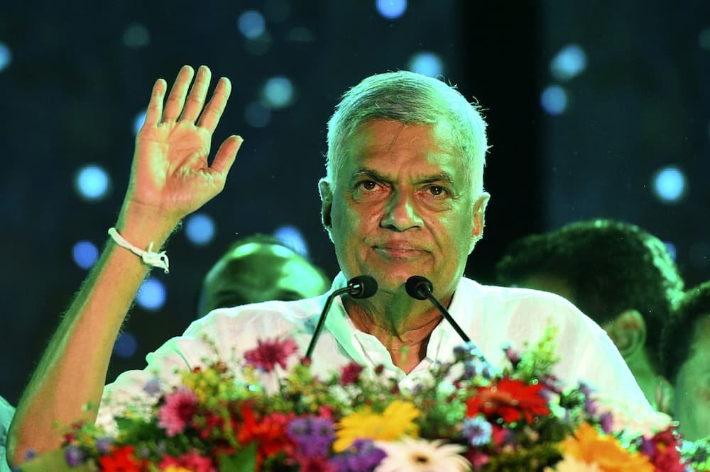 Ranil Wickremesinghe, seen here in 2020, is likely to crack down on demonstrators if he wins the presidency and they protest against him, analysts have said