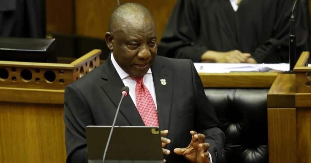 South African president Cyril Ramaphosa has spoken about the Israel and Palestine violence. Image: Esa Alexander/POOL/AFP via Getty Images