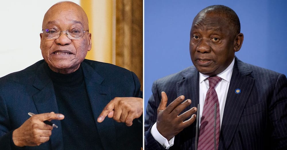 Zuma weighs in on Ramaphosa