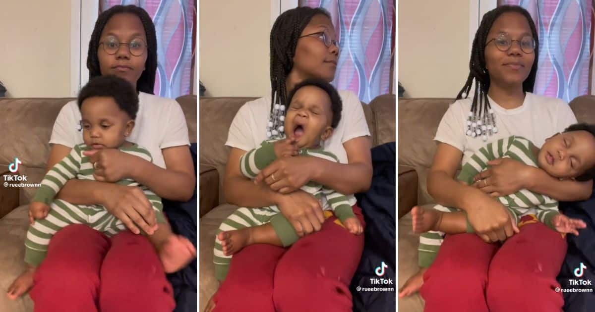 Mother Shares Hack To Put Baby To Sleep In A Minute, Video Gets 11.5 ...