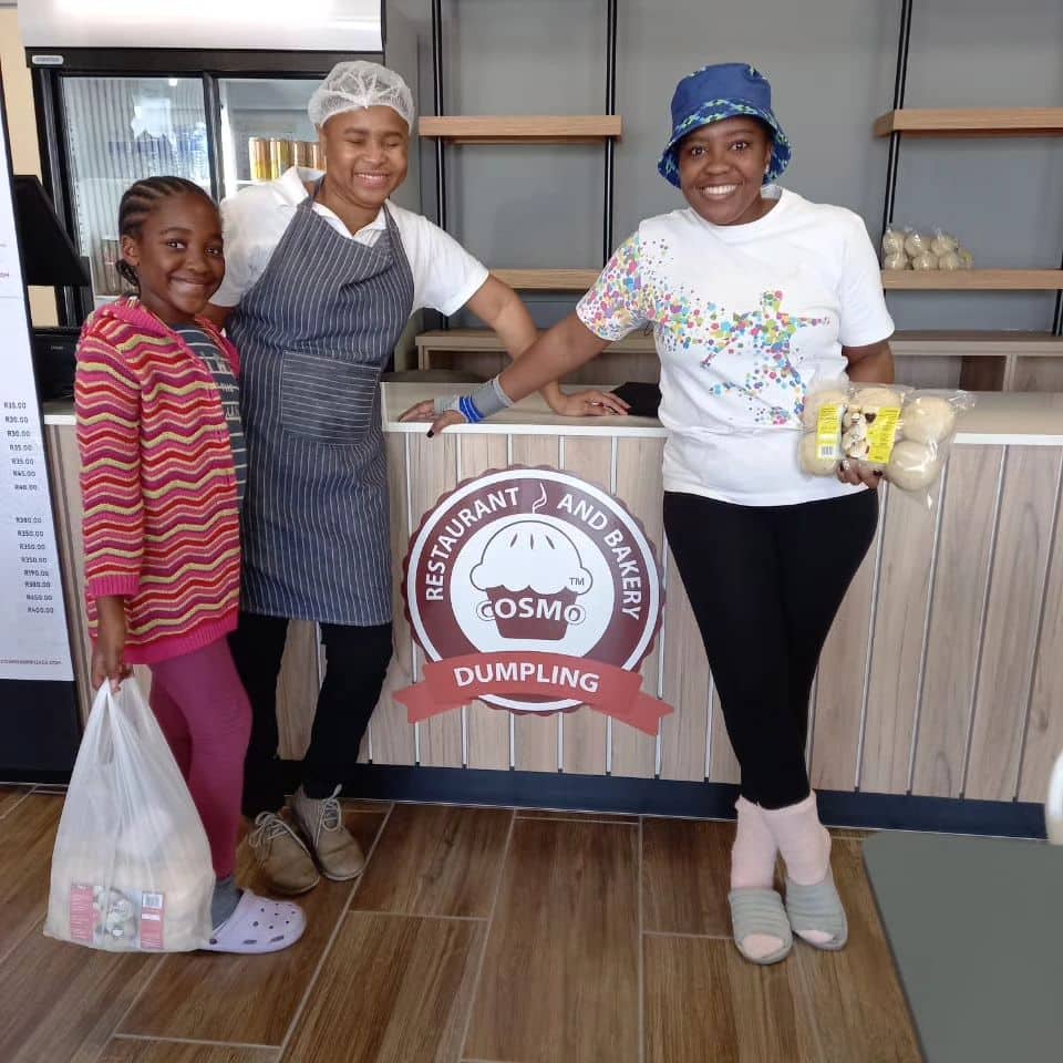 Customers in Gauteng love the products made from Cosmo Dumpling.