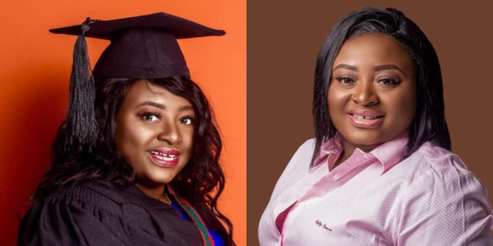 NSS Deputy boss Gifty Oware-Aboagye bags master's of Science in Defense and International Politics (photos)