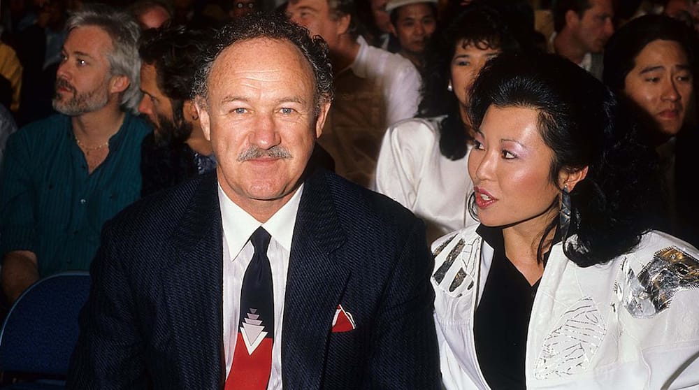 How did Gene Hackman meet his second wife?