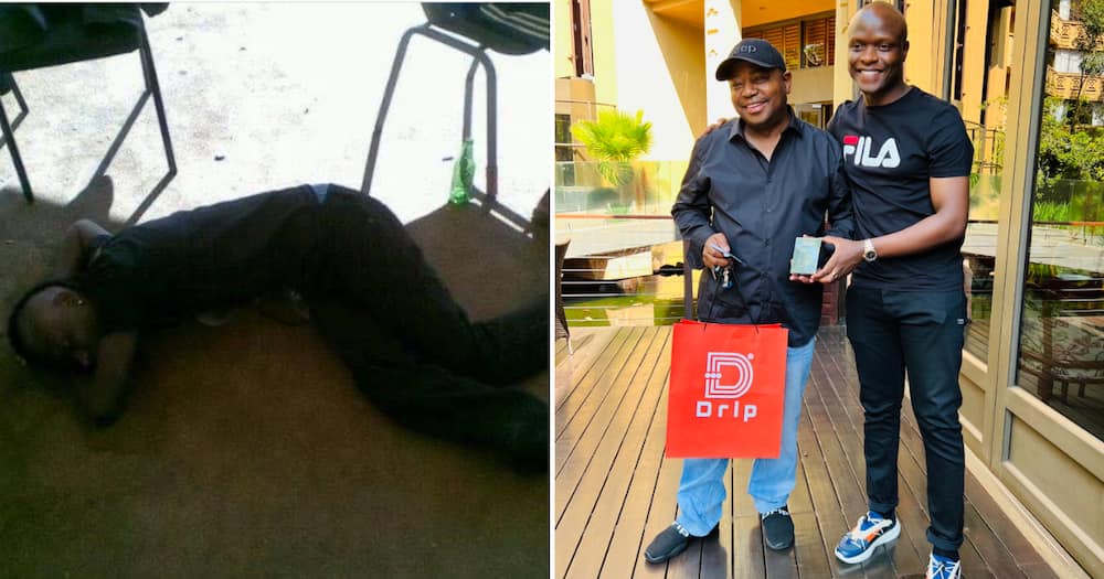Drip founder Lekau Sehoana shared how he never wants to go back to his drinking days.