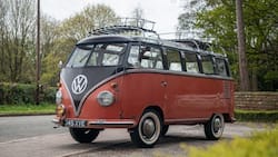 This incredibly well looked after Volkswagen Microbus has an amazing story