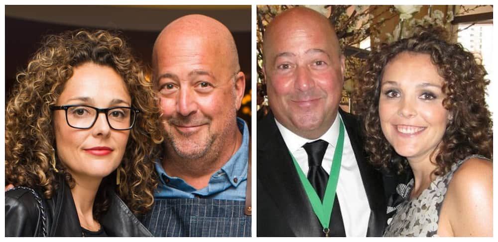Does Andrew Zimmern own a restaurant?