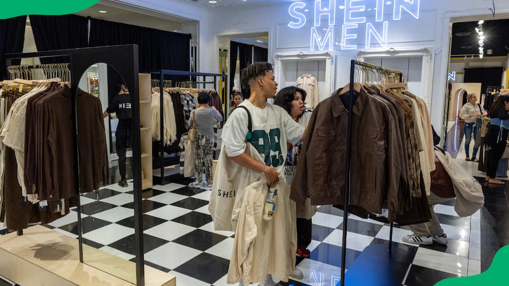 Does Shein have physical stores in South Africa?
