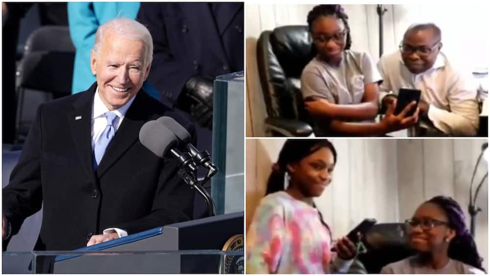 Joe Biden thanks Nigerian family
