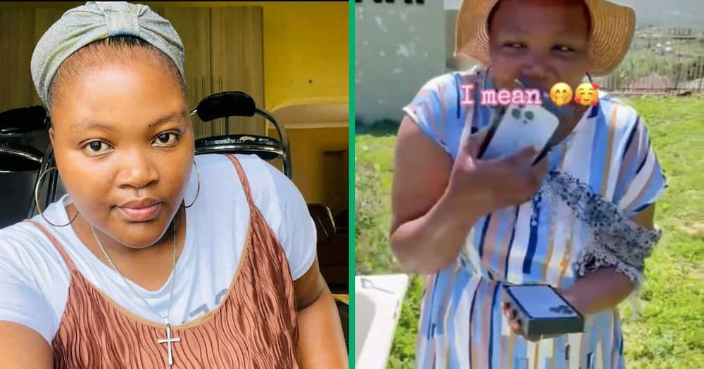 A man from KwaZulu-Natal surprised his wife with a new iPhone in a TikTok video