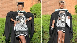 KZN babe wows peeps by wearing gorgeous traditional Zulu attire at graduation