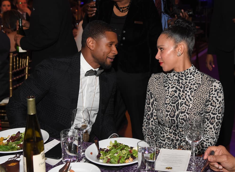 Singer Usher's ex-wife