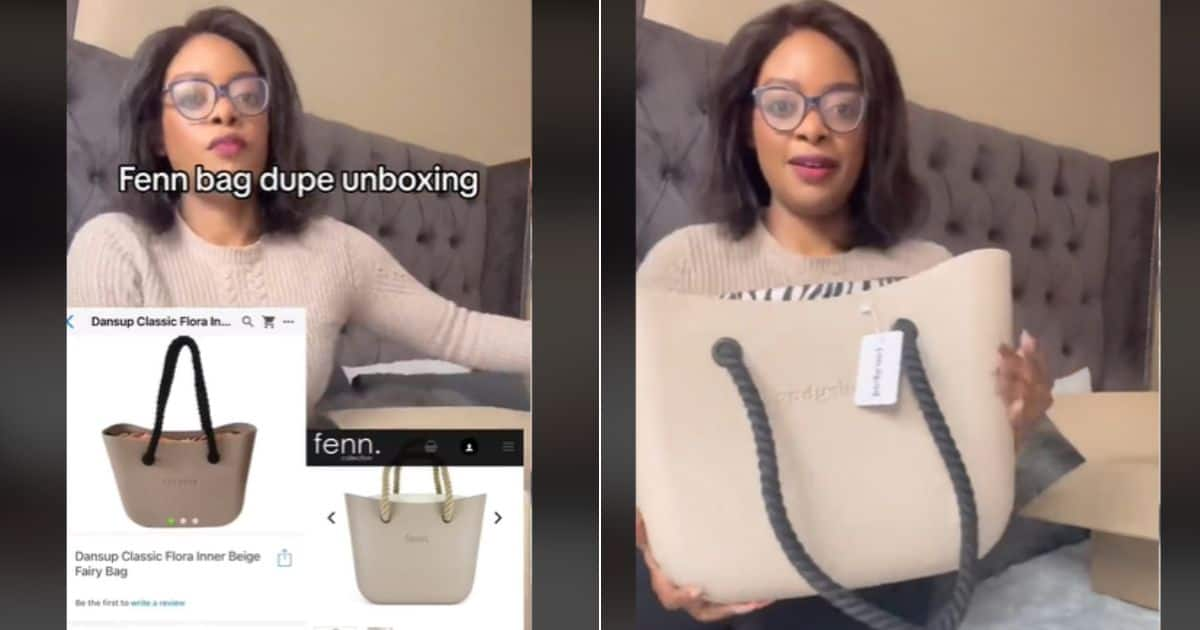 Woman Plugs SA With Dupe for Fenn Bags Worth Over R1.5k TikTok