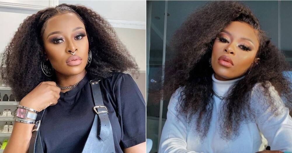 DJ Zinhle, baby daddy, role model, slammed, speechless