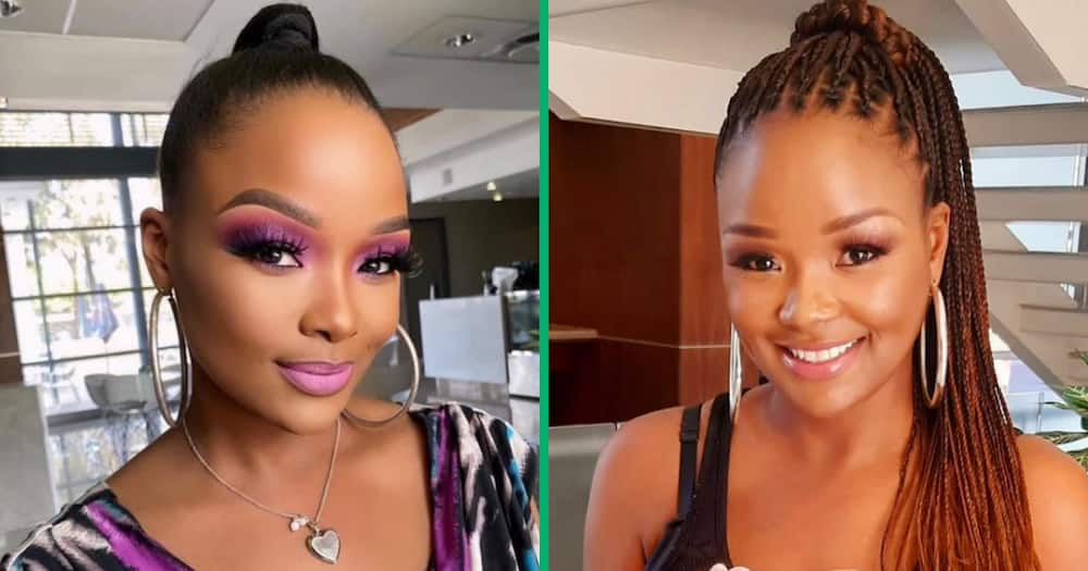 A video of Nonhle Thema motivating young students was shared on social media