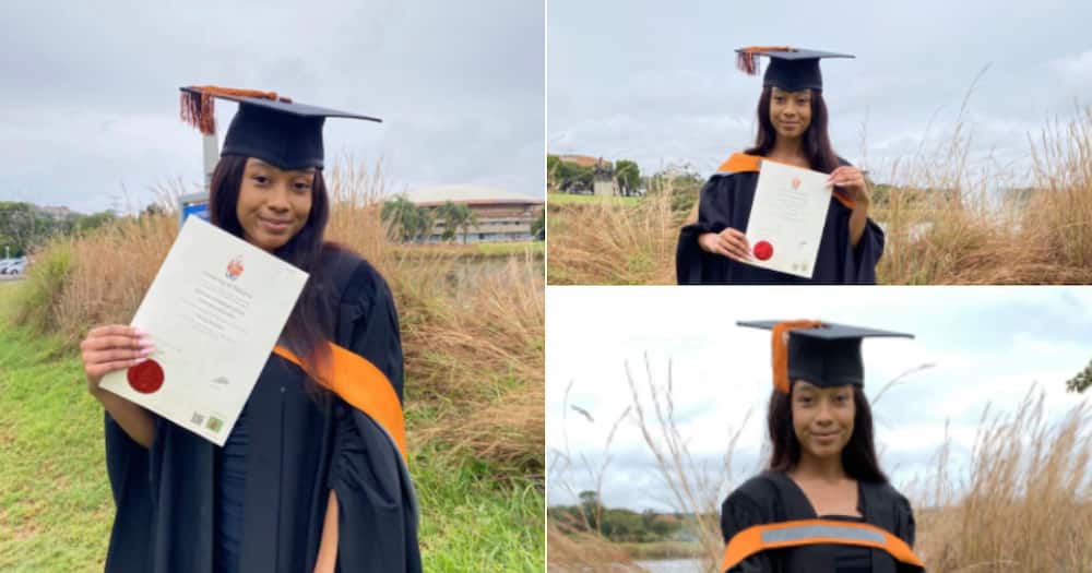 “A Degreed Babe”: Gorgeous Tshwane Woman Celebrates Her Graduation