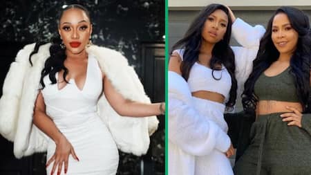 'Bridgerton' S3 red carpet: Thando Thabethe's dress roasted, SA compares Mbombo twins' gowns to Nigerian stars