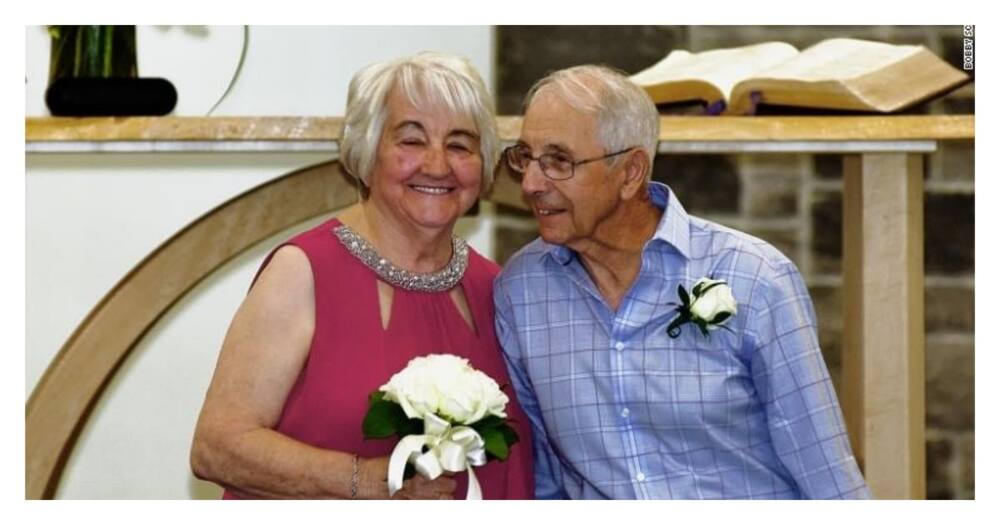 High school sweethearts reunite and marry after 68 years apart