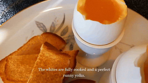 Soft-boiled eggs with soldiers recipe