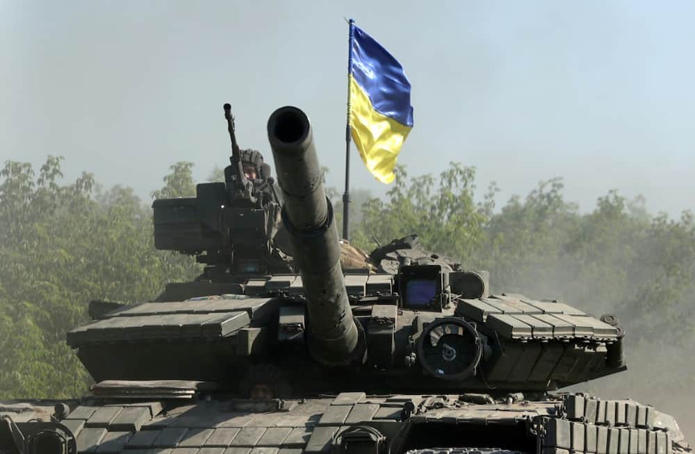 Amnesty has accused Ukrainian forces of endangering civilians by setting up bases in residential areas -- prompting a furious response from Kyiv