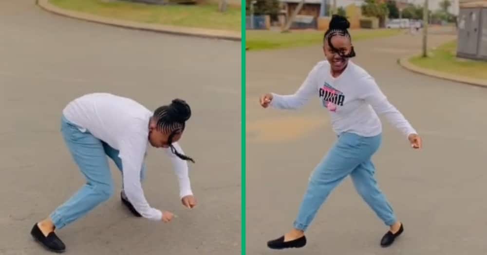 Woman performed the skhothane dance