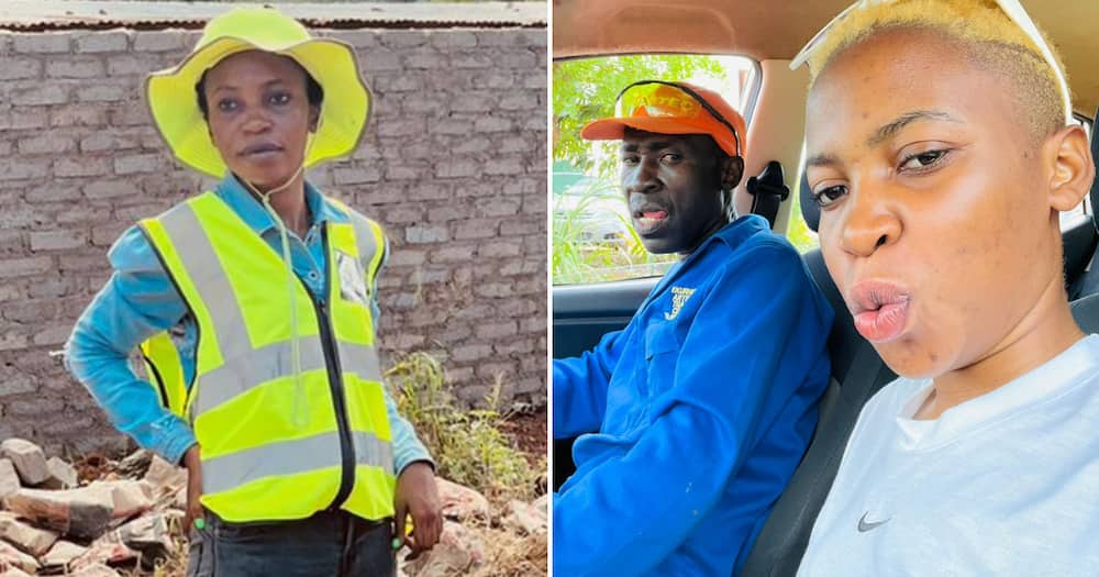 A lady who owns a construction company has opened up about her dad's impact on her career choice