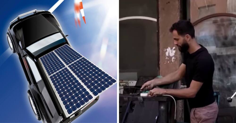 Ahmad al-Safadi, solar, electric vehicle, lebanon