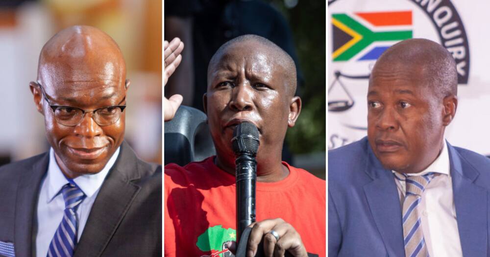 Julius Malema tried to clarify his call from Brian Molefe and Matshela Koko to return to Eskom